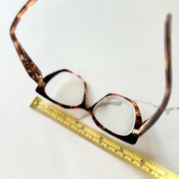 Caramel Tortoise rX Eyeglass Frames by PRADA - Picture 10 of 15